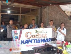 Polsek Siantar Timur Gelar Jumat Curhat Kamtibmas kepada Masyarakt