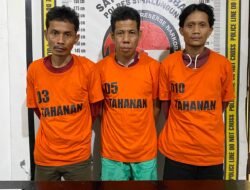 Tidak Ada Tempat Bagi Pelaku Kejahatan Narkoba! Polres Simalungun Ringkus 3 Pelaku, Sita 8 Gram Sabu
