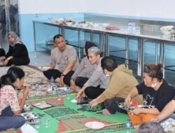 Jalin Kerja sama Yang Baik, Kapolres Pematangsiantar cek dan Makan Bersama Karyawan SPPG 