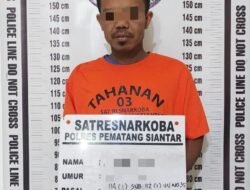 Miliki Sabu 1,40 Gram, Polres Pematangsiantar Amankan Pria Asal Simalungun