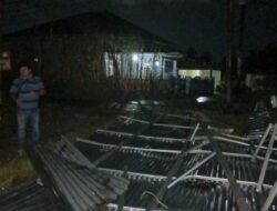 Polsek Siantar Martoba Gercep Cek Bencana Alam Angin Puting Beliung