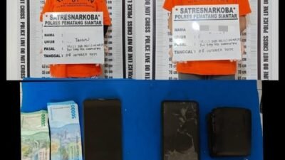 Polres Pematangsiantar Amankan Dua Orang Terduga Pemilik 13 Butir Extasi