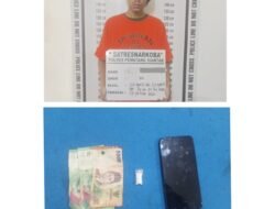 Diduga Miliki Sabu, Satnarkoba Polres Pematang Siantar Tangkap EP Dipinggir Jalan