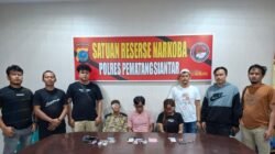 Polres Pematangsianțar Ungkap Dugaan Peredaran Narkoba, 3 Orang Diamankan