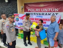Polres Simalungun Gelar Gerakan Pangan Murah: Wujud Kepedulian Polri Jaga Stabilitas Harga dan Bantu Masyarakat