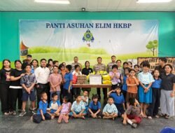 Ucapan Syukur Ulang Tahun 41, Kapolres Pematangsiantar Berbagi kepada Anak Anak Panti Asuhan
