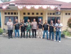 Kapolsek Siantar Martob Terima Audiensi DPP Club Jaguar Tactical Indonesia 