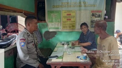 Polsek Siantar Timur Patroli KBN, Antisipasi Peredaran Nerkoba