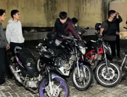 Timsus Dayok Mirah Polres Pematangsiantar Gelar Patroli Hingga Subuh, Tindak 4 Sepedamotor Knalpot Brong