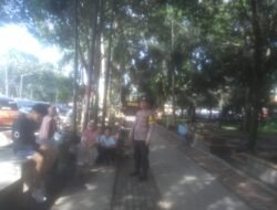 Polsek Siantar Barat Patroli di Tempat Keramaian Antisipasi Guan Kamtibmas