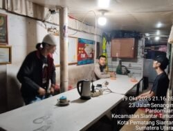 Polsek Siantar Timur Gelar SALING, Himbau Petugas Jaga Ronda Agar Aktif