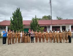 Pembina Upacara SD Negeri 124386, Bhabinkamtibmas Polsek Siantar Marihat