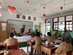 Polres Pematangsiantar Sosialisasi Program Makan Bergizi Gratis di SD HKI