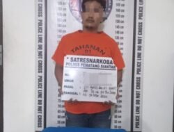 Komitmen Pemberantasan Penyalahgunaan Narkoba, Polres Pematangsiantar Amankan Residivis Miliki Ganja