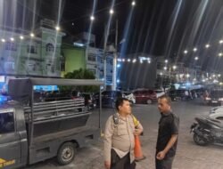 Antisipasi Gangguan Kamtibmas, Polsek Siantar Timur Gelar Blue Light Patroli