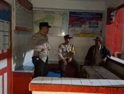 Bhabinkamtibmas Polsek Siantar Selatan SALING di Pos Kamling