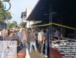 Polres Pematang Siantar Respon Cepat Cek TKP Kebakaran Rumah Warga