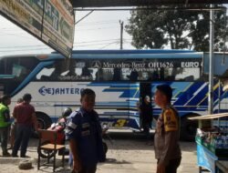 Bhabinkamtibmas Polsek Sianțar Utara, Sambang Kamtibmas di Loket Bus