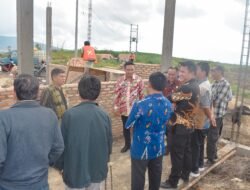 Bupati Humbang Hasundutan Tinjau Pembangunan USB UPT SMP Negeri 043 Siborboron