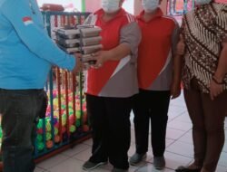 Bhabinkamtibmas Polsek Siantar Timur Monitoring Hari ke 4 Pendistribusian MBG di TK Kemala Bhayangkari 06