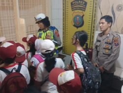 Polres Pematangsiantar Terima Kunjungan Siswa Siswi SD YP Sultan Agung