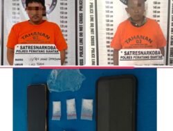 Sat Resnarkoba Polres Pematangsiantar Tangkap Dua Orang Pemilik Sabu 3,20 Gram