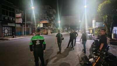 Pastikan Situasi Kamtibmas Aman dan Kondusif,Timsus Dayok Mirah Polres Pematangsiantar Patroli Hingga Subuh