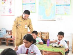 Bupati Humbang Hasundutan Tinjau Pelaksaaan MBG di Lintongnihuta