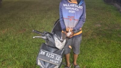 Kerja Keras Personel Polsek Tanah Jawa Resor Simalungun Berbuah Manis, Berhasil Amankan Tersangka Penggelapan Sepeda Motor