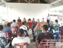 Polsek Bosar Maligas Dukung Pembentukan Koperasi Merah Putih, Wujud Sinergi Polri–TNI untuk Kesejahteraan Masyarakat