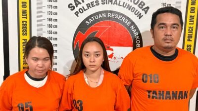 Sat Narkoba Polres Simalungun Bekuk Pengedar Ekstasi Asal Asahan, 10 Butir Pil Tengkorak Pink Diamankan