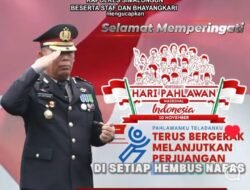 Hari Pahlawan Nasional, Kapolres Simalungun Ajak Masyarakat Teruskan Perjuangan Pahlawan Menuju Indonesia Emas 2045