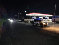 Kanit Gakkum Polres Simalungun Pimpin Patroli Malam Antisipasi Balap Liar dan Begal di Jalan Lintas P. Siantar – Perdagangan