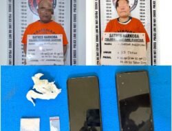 Miliki Sabu 2 Paket, Pasutri diringkus Satnarkoba Polres Pematang Siantar
