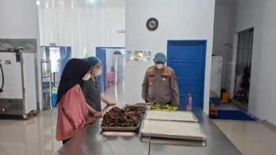 Kapolres Simalungun Pastikan Kualitas Program Makan Bergizi Gratis untuk 1.814 Siswa