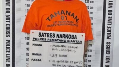 Polres Pematangsiantar Amankan MS Miliki Sabu 3,28 Gram