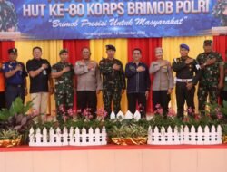 Kapolres Simalungun Hadiri Puncak Peringatan HUT ke-80 Korps Brimob Polri, Apresiasi Dedikasi Jaga Stabilitas Keamanan dan Ketertiban Masyarakat