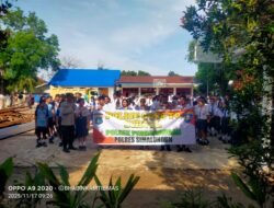 Polsek Perdagangan Gelar Polri Goes to School, Edukasi Siswa SMP Bahaya Narkoba dan Keselamatan Berlalu Lintas