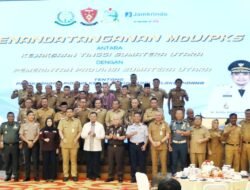 Bupati Simalungun Tantatangani MoU Terkait Penguatan Integritas Pelaksanaan Pidana Kerja Sosial Bagi Pelaku Tipiring