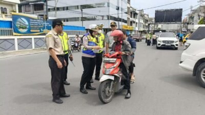 Sat Lantas Polres Pematangsiantar Gelar Razia Gabungan PKB,