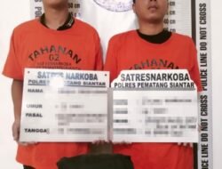 Polres Pematang Siantar Ciduk Dua Pemilik Ganja 31,75 Gram