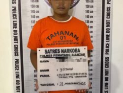 Polres Pematang Siantar Gagalkan Peredaran Narkoba, Barang Bukti Sabu 0,71.Gram