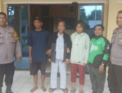 Polsek Siantar Martoba Respon Cepat Bantu Cari Keluarga Ibu Paruh Baya yang Tersesat