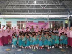 Wakapolres Pematang Siantar Pimpin Upacara HUT PGRI 2025 di TK Bhayangkari Cabang 06