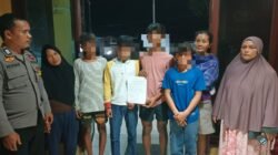 4 Remaja Diduga Tawuran, Polseķ Sianțar Martoba Berikan Arahan dan Bimbingan