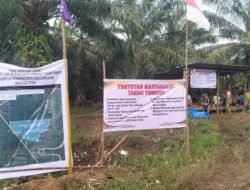 TERIAKAN KERAS MASYARAKAT TANAH TUMBUH