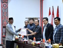Pemkab Samosir Dan DPRD Sahkan APBD 2026