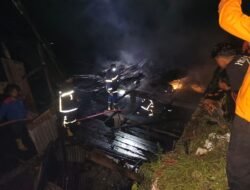 Respon Cepat, Polsek Siantar Martoba Cek TKP Kebakaran Rumah di Jalan Sibatu Batu