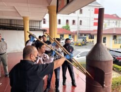 Polres Pematang Siantar Musnahkan Barang Bukti Ganja 12,95 Gram