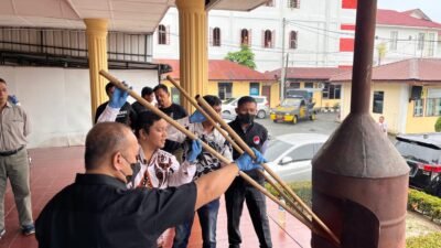 Polres Pematang Siantar Musnahkan Barang Bukti Ganja 12,95 Gram
